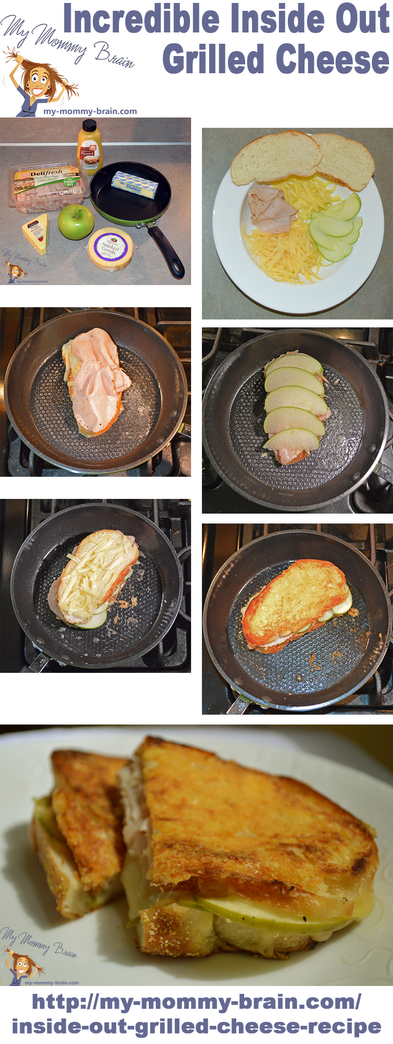 Ingredients : Tasty Tuesday – Incredible Inside Out Grilled Cheese