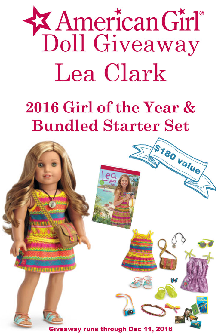 2016 American Girl Doll Giveaway Lea Clark