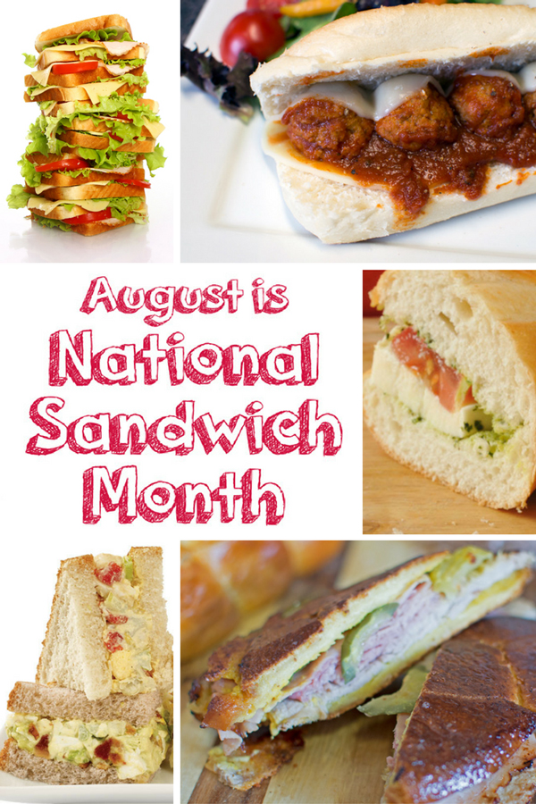 Celebrate National Sandwich Month with these Tasty Creations