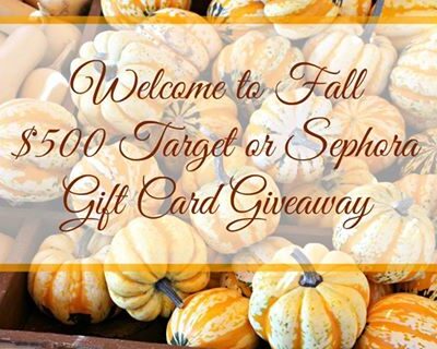fall giveaway
