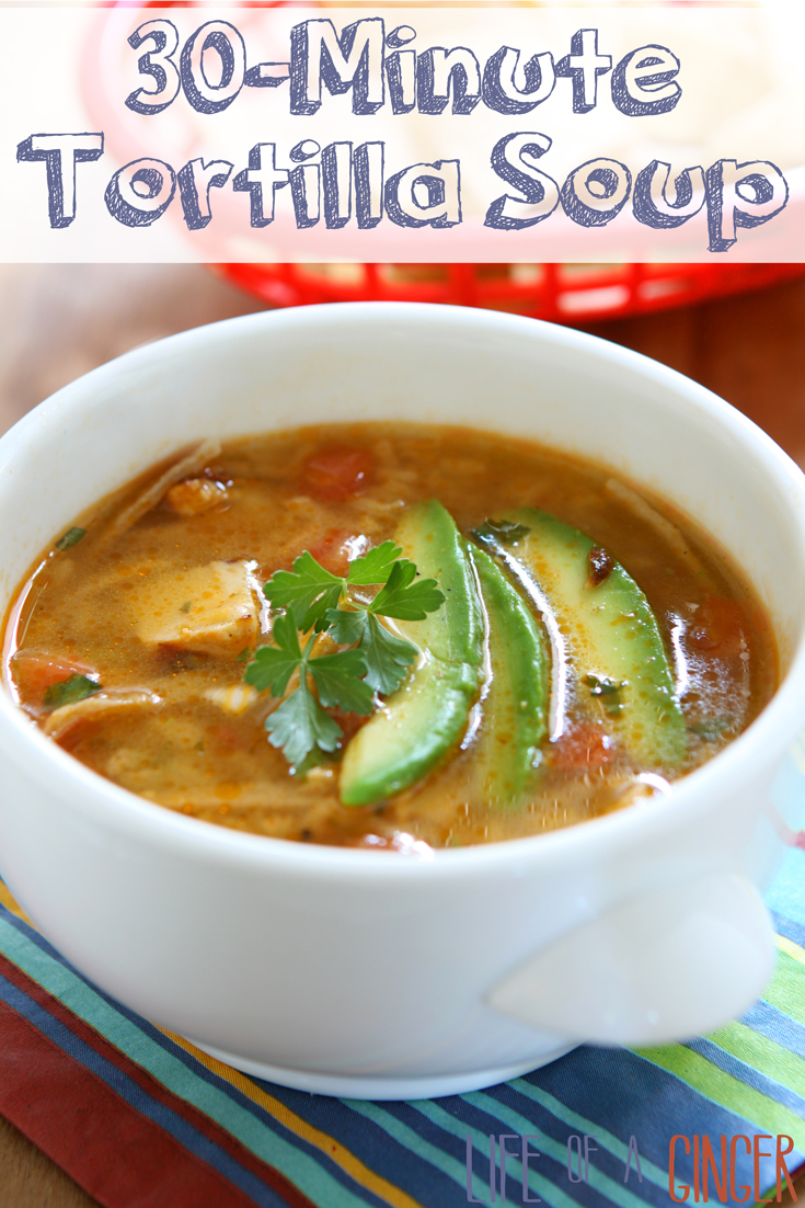 30-Minute Tortilla Soup