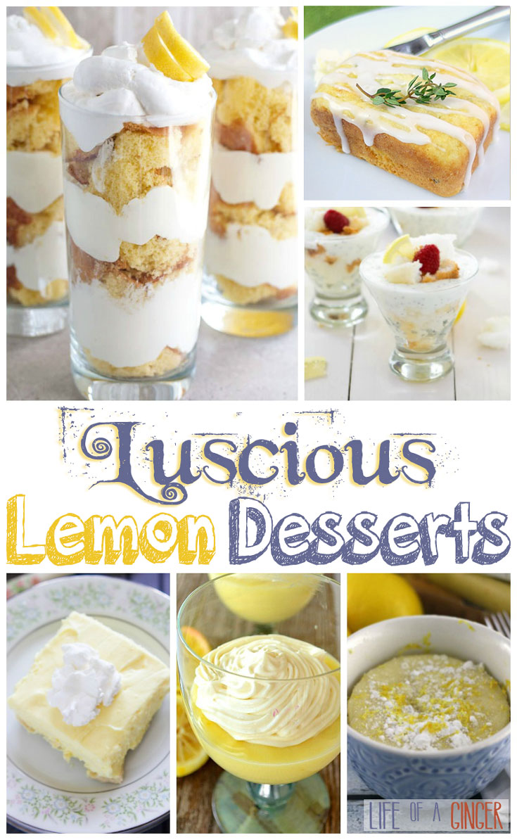 25 Luscious Lemon Desserts
