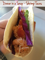 Dinner in a Snap – Shrimp Tacos