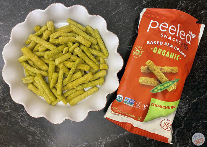 Peeled Snacks Chimichurri Baked Pea Crisps