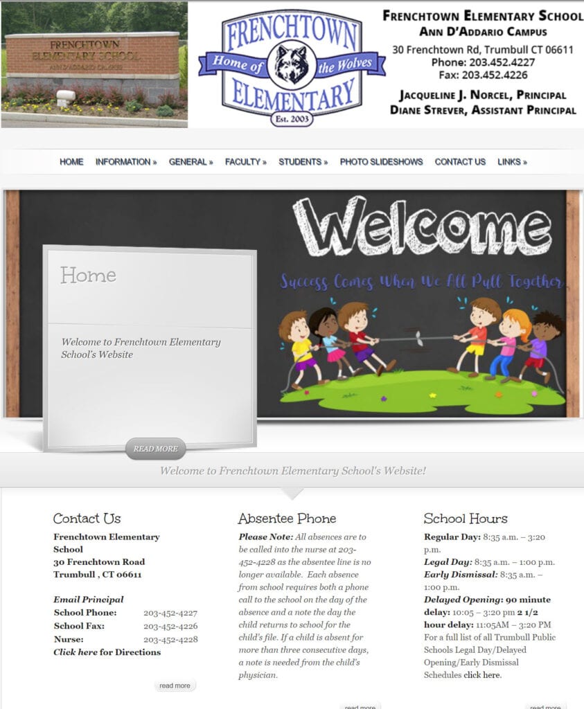 Frenchtown Elementary website