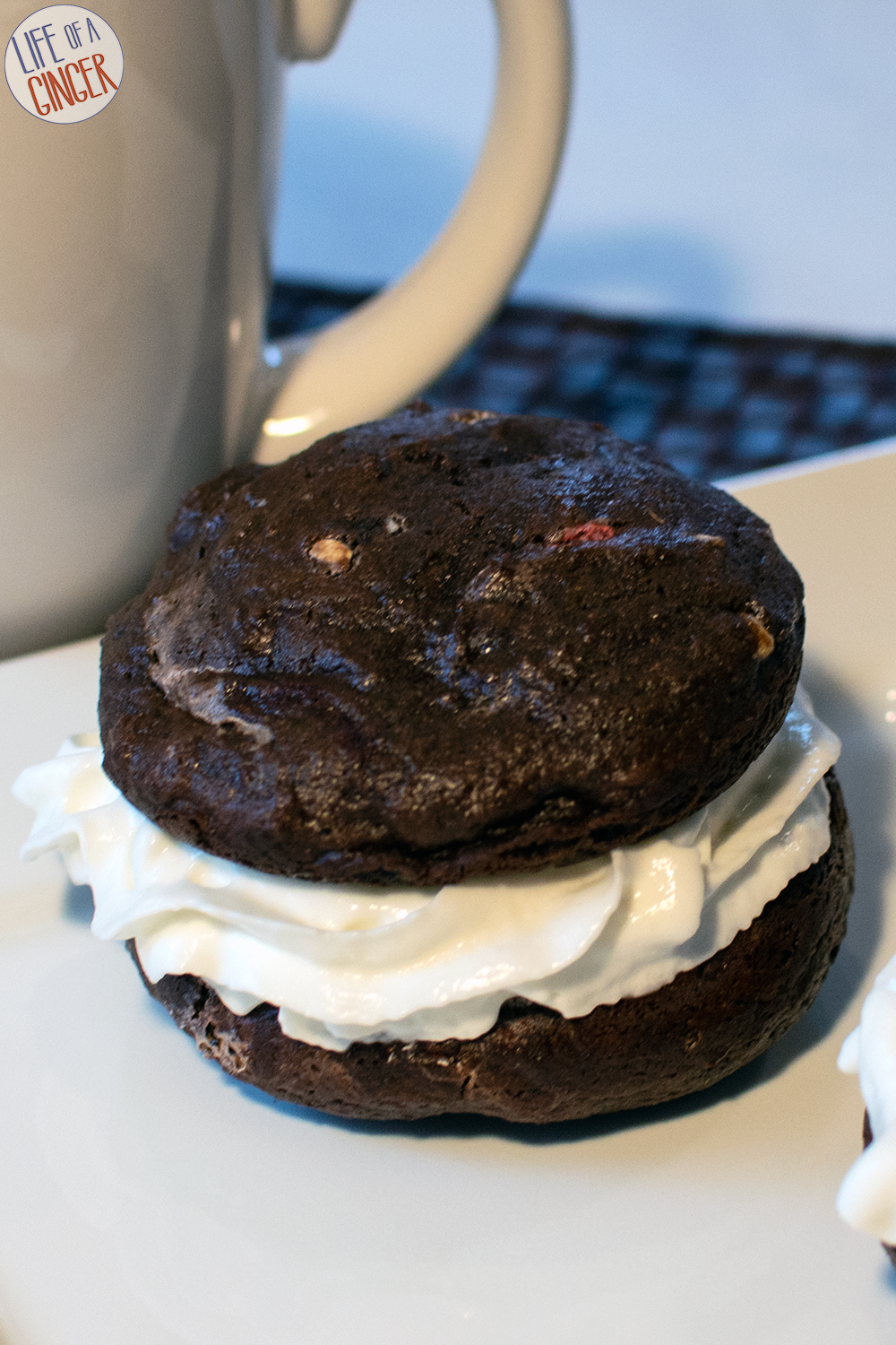 Peppermint Hot Chocolate Whoopie Pies